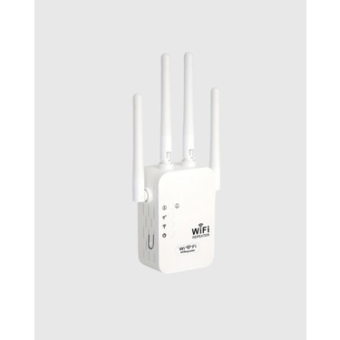 AyrStore 300MBPS Wifi Menzil Genişletici 4 Antenli Wpa3 Fiyatı