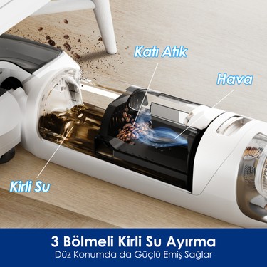 Tineco Floor One S6 Stretch Pro Kablosuz Akıllı Islak Kuru Fiyatı Tineco Floor One S6 Stretch Pro Kablosuz Akıllı Islak Kuru Fiyatı