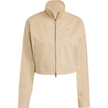 トップス 731 Adidas Originals JX7600 Firebird Twill Crop Track Top Fiyatı