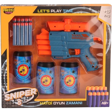 Prestij Oyuncak Fab 5707 Kutulu 3 Hedefli Sniper 8 Dart Fiyatı