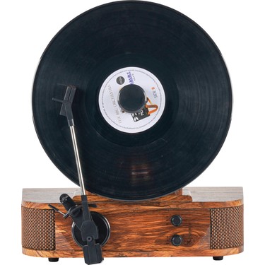GDL Retro TR-W286 Bluetooth Hoparlörlü Dikey Pikap Metal Fiyatı