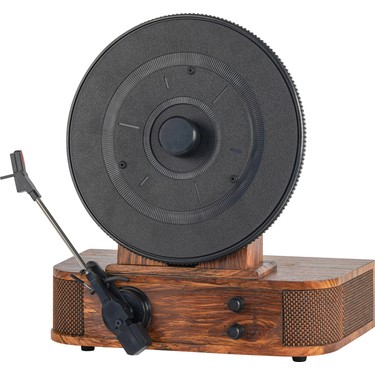 GDL Retro TR-W286 Bluetooth Hoparlörlü Dikey Pikap Metal Fiyatı