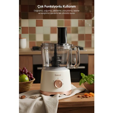 Power Blender Seti Mutfak Robotu Salata Doğrayıcı 2,5l 1200W Fiyatı