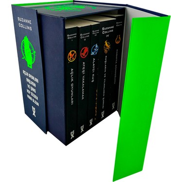 Dex Kitap Açlık Oyunları Kutulu Set Suzanne Collins Ciltsiz Kitabı