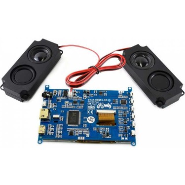 Waveshare 5 Inch HDMI Rezistif Dokunmatik LCD (Çoklu Sistem) Fiyatı