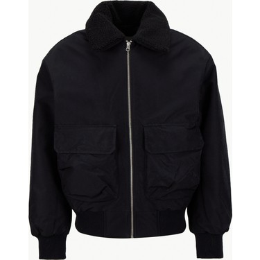 Jack & Jones Siyah Erkek Mont 12282951_JORINWOOD Bomber Fiyatı
