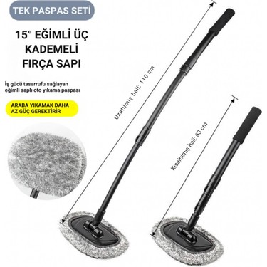 Polham 110CM Uzayabilen Teleskopik Saplı Kuru Islak Araç Fiyatı