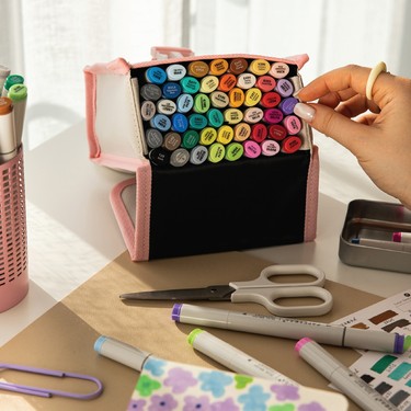 Paperora 48'li Çift Uçlu Alkol Bazlı Marker Kalem Seti – Fiyatı