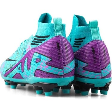 Laliga La Liga K565 Çocuk Çoraplı Çim Saha Kramponu Turkuaz Fiyatı