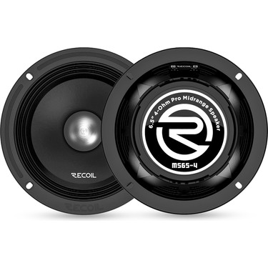 Recoil MS65-4P 16CM Midrange (600W) Fiyatı - Taksit Seçenekleri