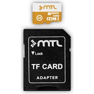 Mtl 8gb Micro Sd Kart (Tf Card) Class 10 - Telefon Tablet Fiyatı