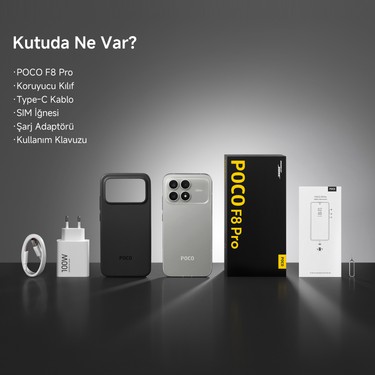 Poco F8 Pro 512 GB 12 GB Ram (Poco Türkiye Garantili) Mavi Fiyatı