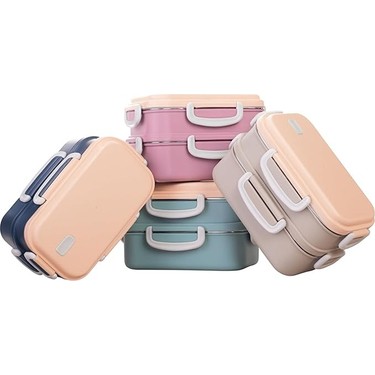 Akdeniz Home Titiz Aura 2 Katlı Çelik Bölmeli Beslenme Fiyatı