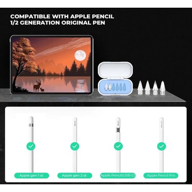 Fibaks iPad Kalem Yedek Uçları Apple Pencil 2./1. Nesil Fiyatı