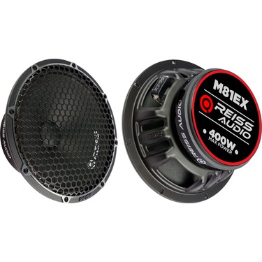 Reiss Audio RS-M81EX Çifti 800WAT -400W Rms En Iyisini Fiyatı