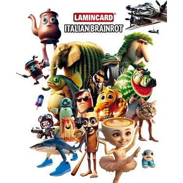 MEGA Lamincard Italian Brainrot Koleksiyon Kart Fiyatı