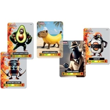 MEGA Lamincard Italian Brainrot Koleksiyon Kart Fiyatı