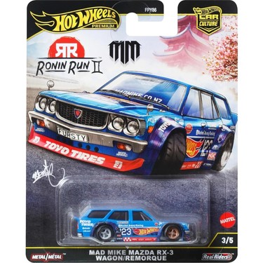 Hot Wheels Premium Mad Mike Mazda Rx-3 Wagon – Car Culture Fiyatı