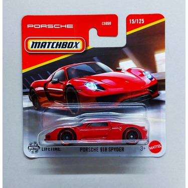 Matchbox Porsche 918 Spyder ( Özel Kırmızı Renk ) Model Fiyatı