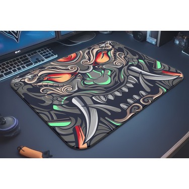 Urzuva Infernal Oni Gaming Oyuncu XL Mouse Pad Kaydırmaz Fiyatı