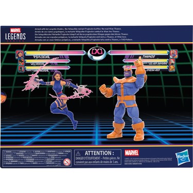 Marvel Legends Gamerverse Psylocke Vs Thanos (Retro Video Fiyatı