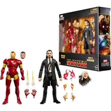 Marvel Legends Iron Man (Extremis) And Marvel's Mandarin Fiyatı Marvel Legends Iron Man (Extremis) And Marvel's Mandarin Fiyatı