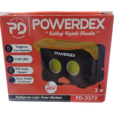 Powerdex PD-3372 Pilli Kafa Lambası | 3W – 300 Lümen – 3 Mod Fiyatı