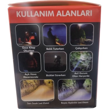 Powerdex PD-3372 Pilli Kafa Lambası | 3W – 300 Lümen – 3 Mod Fiyatı