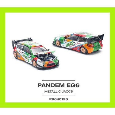 Pop Race Pandem Honda Civic Eg6 Jaccs By Pop Race 1/64 Fiyatı