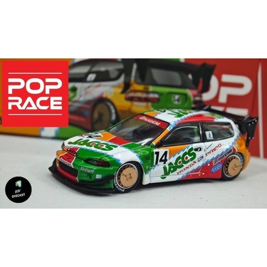 Pop Race Pandem Honda Civic Eg6 Jaccs By Pop Race 1/64 Fiyatı