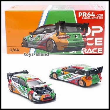 Pop Race Pandem Honda Civic Eg6 Jaccs By Pop Race 1/64 Fiyatı