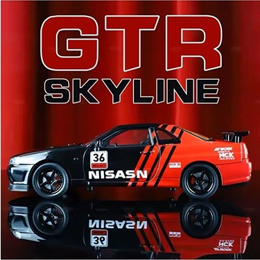Scntoys Nissan Skyline Gtr R34 1:24 Ölçek Diecast Model Fiyatı