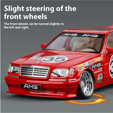Scntoys Mercedes Benz 300 Sel Araba Kırmızı W140 Mercedes Fiyatı