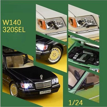 Scntoys Mercedes Benz W140 S320L Diecast Model Araba Açılan Fiyatı