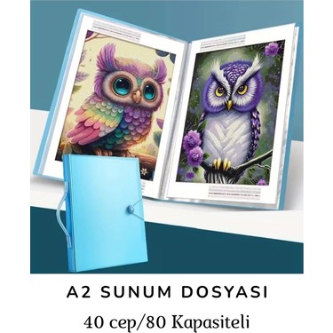 Vox Art A2 Sunum Dosyası (35X50 Uyumlu), Resim Çantası, 40 Fiyatı