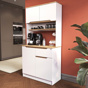 Yıldız Elegance Çok Amaçlı Kahve Köşesi Dolabı Kendinden Fiyatı