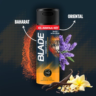 Blade Night Fire Erkek Alüminyumsuz Deodorant 6x200 Ml Hızlı Fiyatı