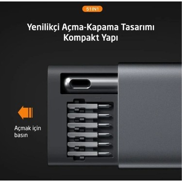 İmiki Imiki 51IN1 Hassas Manyetik Tornavida Seti - Xiaomi Mi Fiyatı