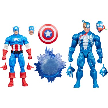 Marvel Legends Gamerverse Captain America Vs Venom (Retro Fiyatı