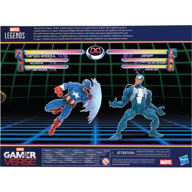 MARVEL LEGENDS GAMERVERSE フィギュアセット Marvel Legends Serisi Gamerverse Punisher & Nick Fury, Retro Video