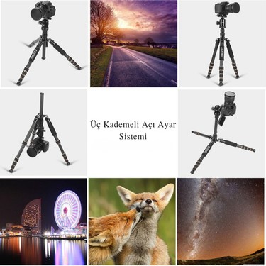 Zomei Z669 Magnezyum-Alüminyum Alaşımlı Tripod/monopod- Fiyatı