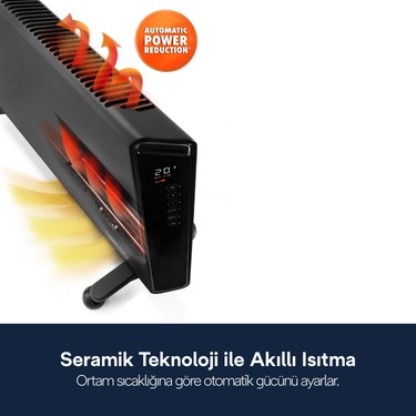 DeLonghi Delonghı Konvektor Isıtıcı HX65L22 Fiyatı