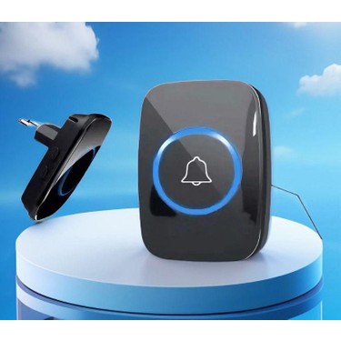 Electrimax Kablosuz Kumandalı Kapı Zili LED Işıklı 60 Fiyatı