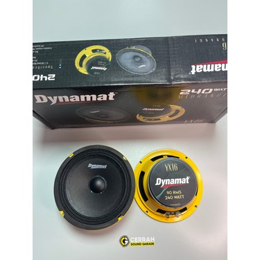 Dynamat YX16 16CM Rms 240 Watt Oto Hoparlör Midrange (2 Fiyatı