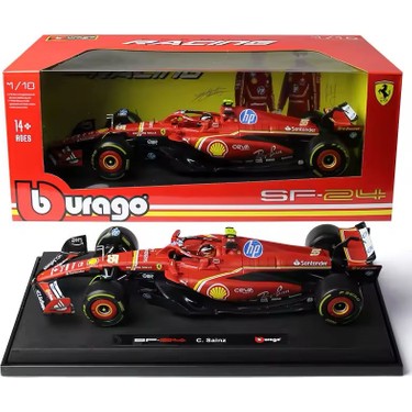 Bburago 1:18 2024 F1 Ferrari SF24 Carlos Sainz Fiyatı