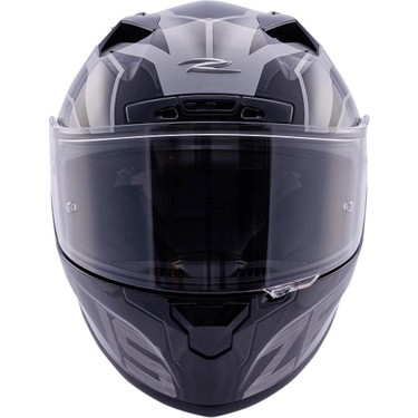 Zeus ZS-826 Pearl Black Silver BK3 Kapalı Kask (Pinlock Fiyatı