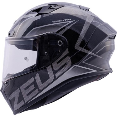 Zeus ZS-826 Pearl Black Silver BK3 Kapalı Kask (Pinlock Fiyatı