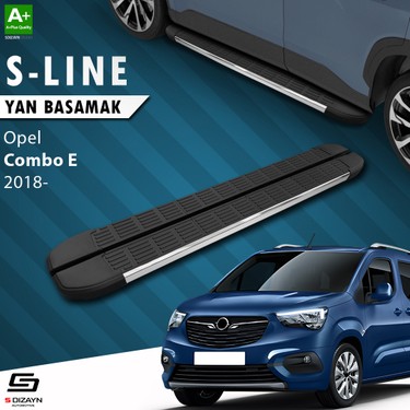 S-Dizayn Opel Combo E S-Line Krom Yan Basamak 203 Cm 2018 Fiyatı