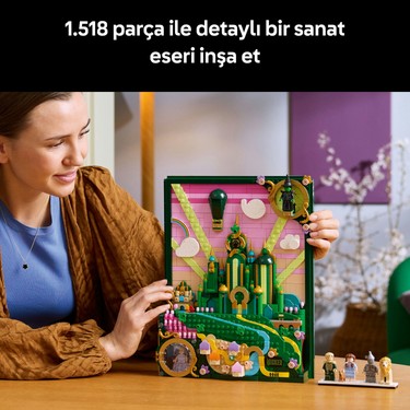 LEGO® Wicked Emerald City Duvar Tablosu 75685 - Yetişkin Fiyatı