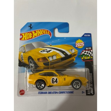 Hot Wheels Ferrari 365 Gtb4 Competizione Sarı Fiyatı
